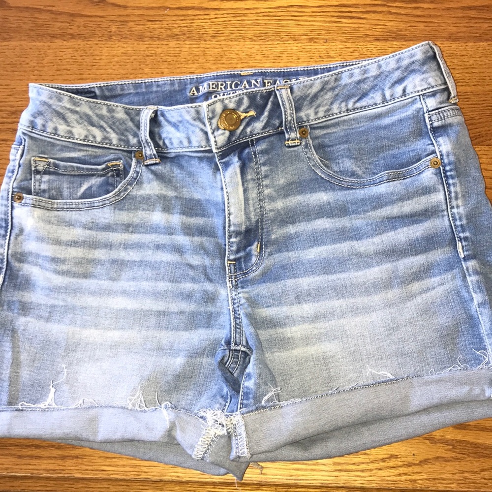 American eagle denim shorts